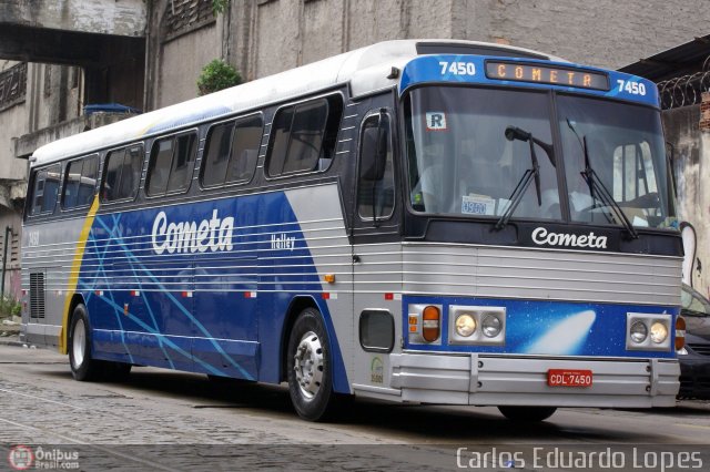 Viação Cometa 7450 na cidade de Rio de Janeiro, Rio de Janeiro, Brasil, por Carlos Eduardo Lopes. Número da foto: #248747.