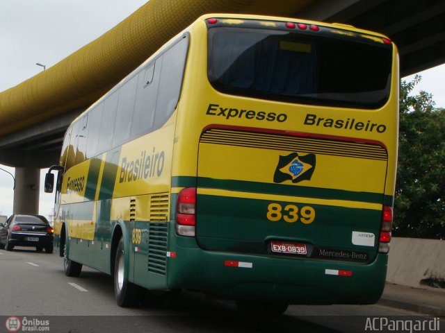 Expresso Brasileiro 839 na cidade de São Paulo, São Paulo, Brasil, por Antonio Carlos Pangardi. ID da foto: 229205.