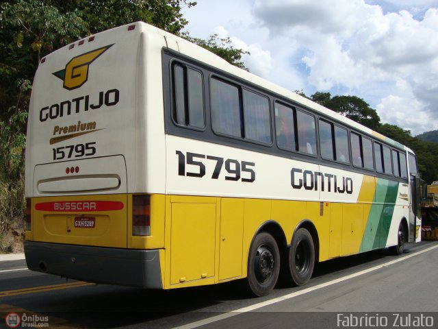 Empresa Gontijo de Transportes 15795 na cidade de Coronel Fabriciano, Minas Gerais, Brasil, por Fabricio do Nascimento Zulato. ID da foto: 249536.