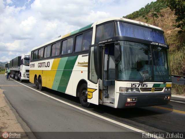 Empresa Gontijo de Transportes 15795 na cidade de Coronel Fabriciano, Minas Gerais, Brasil, por Fabricio do Nascimento Zulato. ID da foto: 249520.