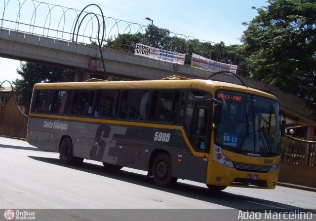 Viação Santa Edwiges 5980 na cidade de Contagem, Minas Gerais, Brasil, por Adão Raimundo Marcelino. ID da foto: 249763.