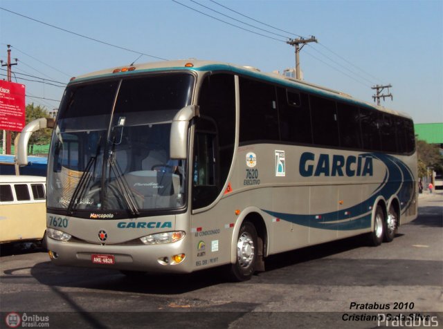Viação Garcia 7620 na cidade de São Paulo, São Paulo, Brasil, por Cristiano Soares da Silva. Número da foto: #249671.