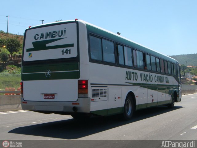 Auto Viação Cambuí 141 na cidade de Mairiporã, São Paulo, Brasil, por Antonio Carlos Pangardi. ID da foto: 229970.