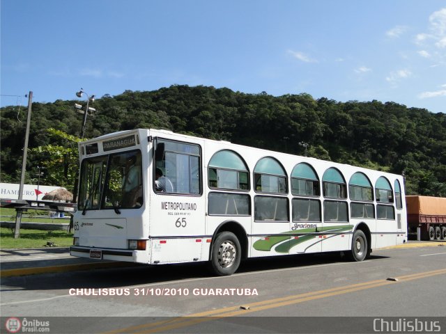 Viação Graciosa 65 na cidade de Guaratuba, Paraná, Brasil, por Paulo Roberto Chulis. Número da foto: #230364.