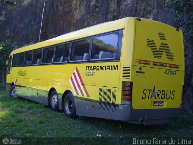 Viação Itapemirim 42041 na cidade de Campinas, São Paulo, Brasil, por Bruno Faria de Lima. Número da foto: #231068.