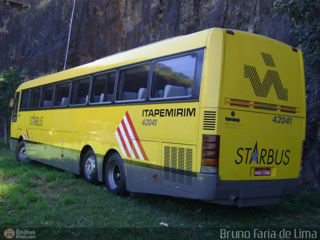 Viação Itapemirim 42041 na cidade de Campinas, São Paulo, Brasil, por Bruno Faria de Lima. ID da foto: 231068.