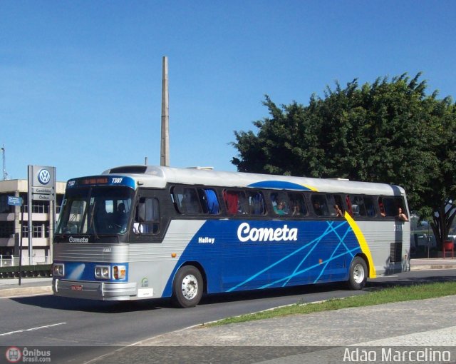 Viação Cometa 7397 na cidade de Contagem, Minas Gerais, Brasil, por Adão Raimundo Marcelino. ID da foto: 231254.