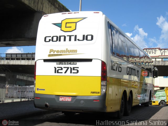 Empresa Gontijo de Transportes 12715 na cidade de Belo Horizonte, Minas Gerais, Brasil, por Harllesson Santana Santos. Número da foto: #231666.