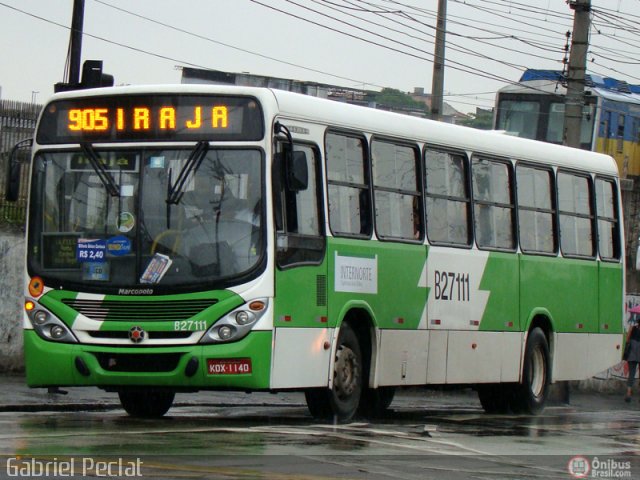 Caprichosa Auto Ônibus B27111 na cidade de Rio de Janeiro, Rio de Janeiro, Brasil, por Gabriel Peclat. ID da foto: 231820.