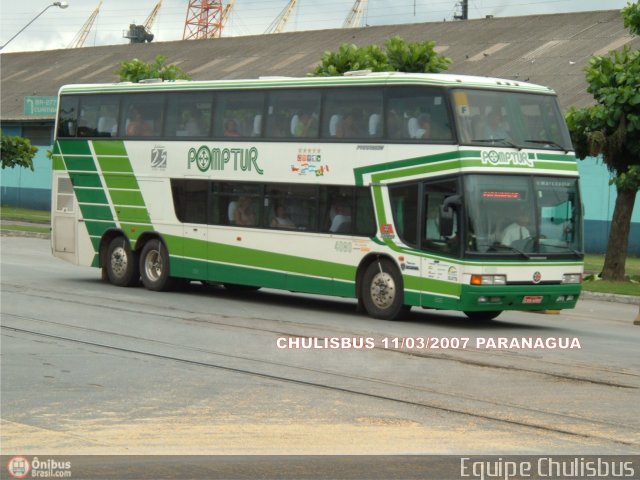 Pomp Tur Viagens e Turismo 4080 na cidade de Paranaguá, Paraná, Brasil, por Paulo Roberto Chulis. Número da foto: #232004.
