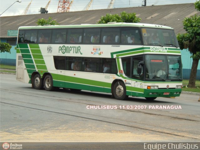 Pomp Tur Viagens e Turismo 4080 na cidade de Paranaguá, Paraná, Brasil, por Paulo Roberto Chulis. ID da foto: 232004.