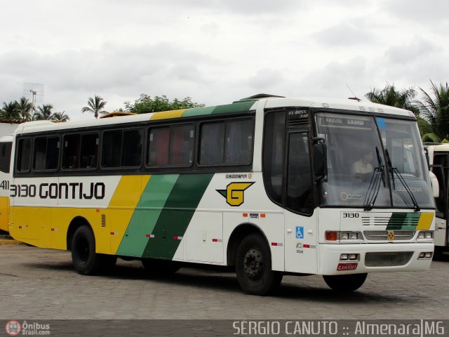 Empresa Gontijo de Transportes 3130 na cidade de Almenara, Minas Gerais, Brasil, por Sérgio Augusto Braga Canuto. ID da foto: 232540.