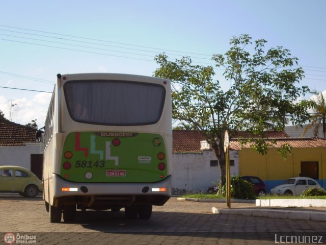 Viação Piracema de Transportes 58143 na cidade de São Miguel Arcanjo, São Paulo, Brasil, por Luis Nunez. Número da foto: #233715.