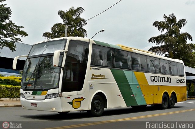 Empresa Gontijo de Transportes 12455 na cidade de Assis, São Paulo, Brasil, por Francisco Ivano. Número da foto: #233604.