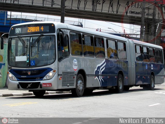 Leblon Transporte de Passageiros Mauá 2805 na cidade de Mauá, São Paulo, Brasil, por Nerilton F.  ônibus. Número da foto: #233730.