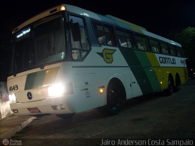 Empresa Gontijo de Transportes 4143 na cidade de Teresina, Piauí, Brasil, por Jairo Anderson Costa Sampaio. ID da foto: 233907.