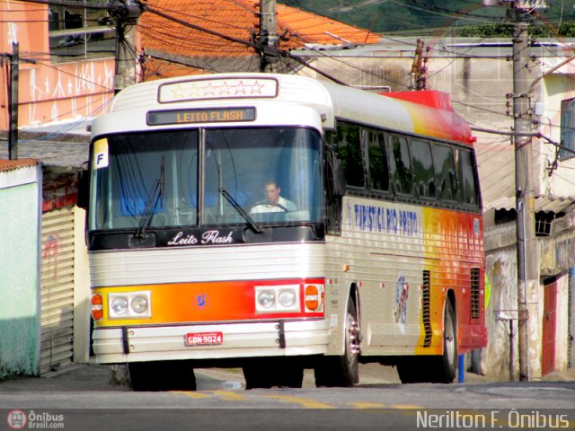 Turística Rio Preto 669 na cidade de São Paulo, São Paulo, Brasil, por Nerilton F.  ônibus. Número da foto: #233726.
