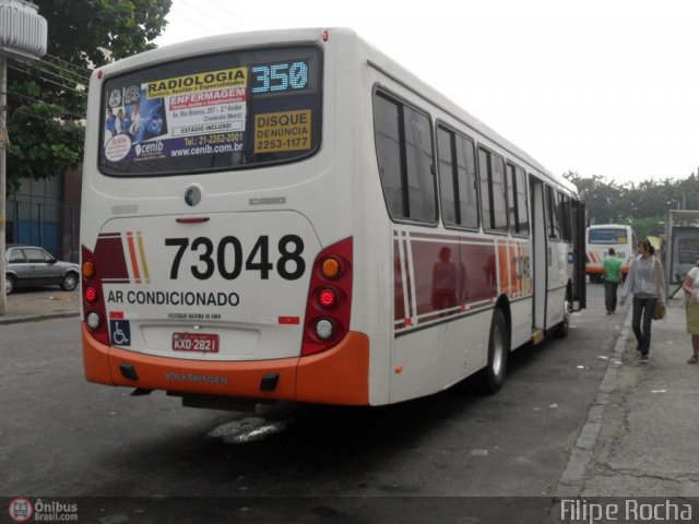 Viação Rubanil 73048 na cidade de Rio de Janeiro, Rio de Janeiro, Brasil, por Filipe Rocha. ID da foto: 233130.