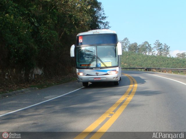 Auto Viação Bragança 5012 na cidade de Pinhalzinho, São Paulo, Brasil, por Antonio Carlos Pangardi. Número da foto: #234364.