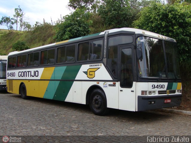 Empresa Gontijo de Transportes 9490 na cidade de João Monlevade, Minas Gerais, Brasil, por Fabricio do Nascimento Zulato. ID da foto: 249838.