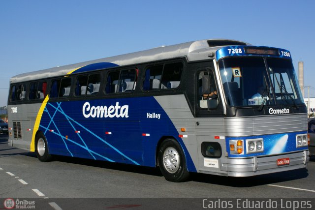 Viação Cometa 7288 na cidade de São Paulo, São Paulo, Brasil, por Carlos Eduardo Lopes. Número da foto: #249864.