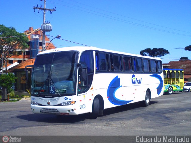 Citral Transporte e Turismo 2005 na cidade de Gramado, Rio Grande do Sul, Brasil, por Eduardo Machado. Número da foto: #250424.