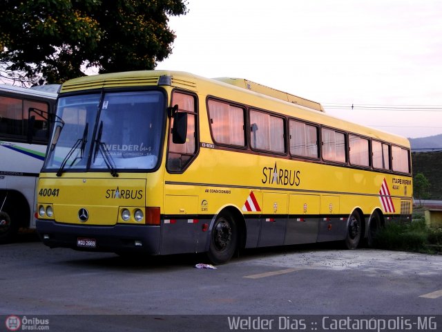 Viação Itapemirim 40041 na cidade de Caetanópolis, Minas Gerais, Brasil, por Welder Dias. Número da foto: #250405.