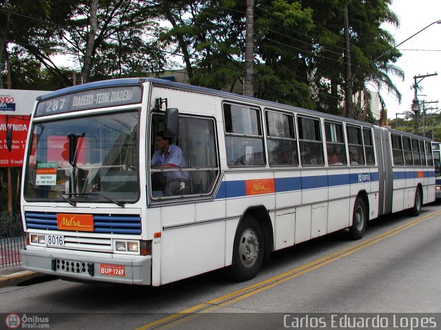 Metra - Sistema Metropolitano de Transporte 8016 na cidade de Diadema, São Paulo, Brasil, por Carlos Eduardo Lopes. Número da foto: #249851.