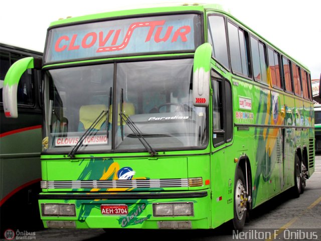 Clovis Turismo 7070 na cidade de Aparecida, São Paulo, Brasil, por Nerilton F. ônibus. Número da foto: #250421.