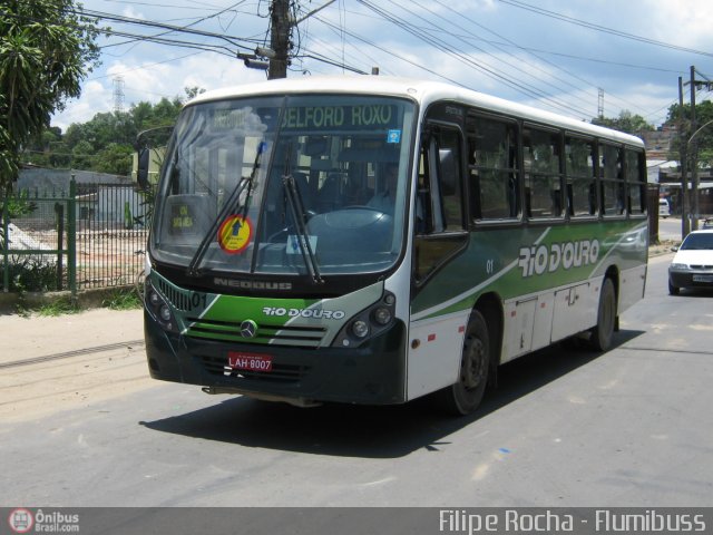 Rio D´Ouro Transportes Coletivos 01 na cidade de Belford Roxo, Rio de Janeiro, Brasil, por Filipe Rocha. Número da foto: #257123.