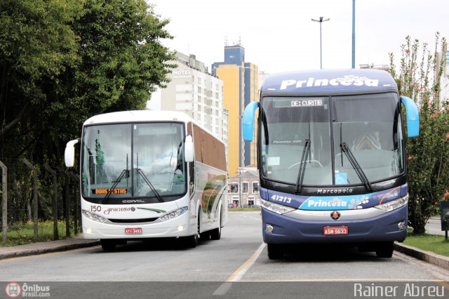 Viação Graciosa 150 na cidade de Curitiba, Paraná, Brasil, por Rainer Abreu. ID da foto: 256935.