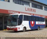 Viação São Cristóvão 2110 na cidade de Lavras, Minas Gerais, Brasil, por Adão Raimundo Marcelino. Número da foto: #:id.