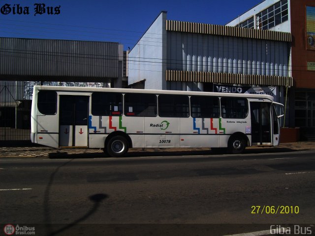 Sigma Transportes Coletivos 10078 na cidade de Piracicaba, São Paulo, Brasil, por Giovani Alencar. Número da foto: #258305.