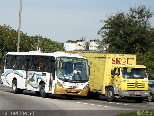 Viação Andorinha Rio 59194 na cidade de Rio de Janeiro, Rio de Janeiro, Brasil, por Gabriel Peclat. Número da foto: #258544.