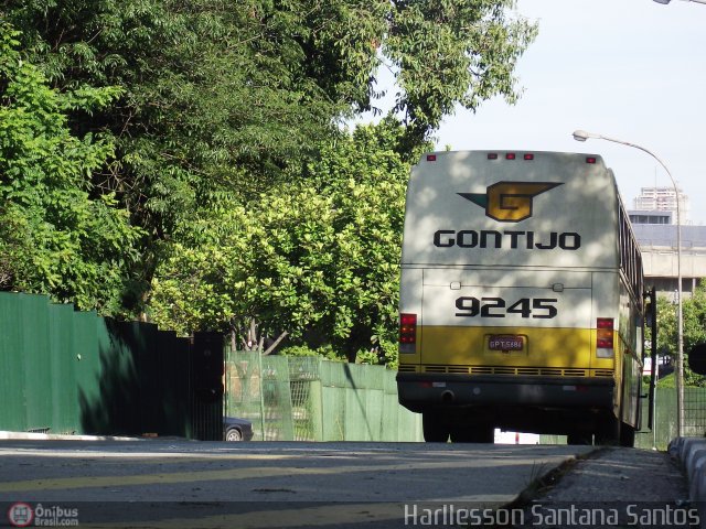 Empresa Gontijo de Transportes 9245 na cidade de São Paulo, São Paulo, Brasil, por Harllesson Santana Santos. ID da foto: 258790.