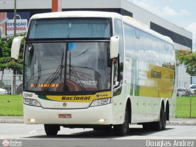Viação Nacional 12940 na cidade de Goiânia, Goiás, Brasil, por Douglas Andrez. Número da foto: #259081.