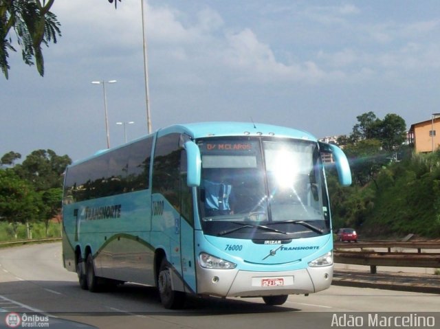 Transnorte - Transporte e Turismo Norte de Minas 76000 na cidade de Belo Horizonte, Minas Gerais, Brasil, por Adão Raimundo Marcelino. Número da foto: #259697.