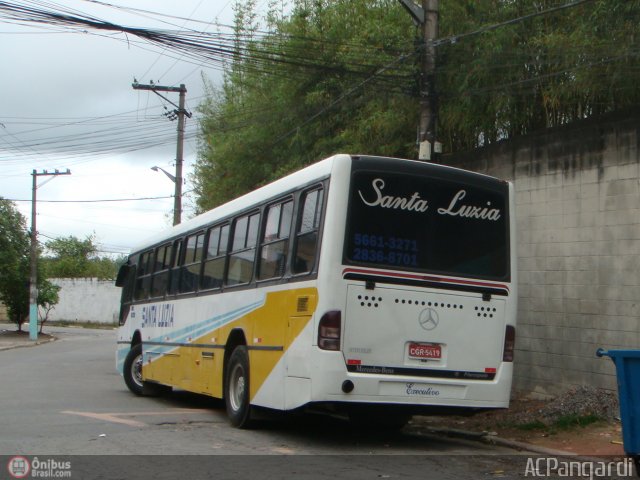 Santa Luzia Transportes Rodoviários 1001 na cidade de São Paulo, São Paulo, Brasil, por Antonio Carlos Pangardi. Número da foto: #260054.