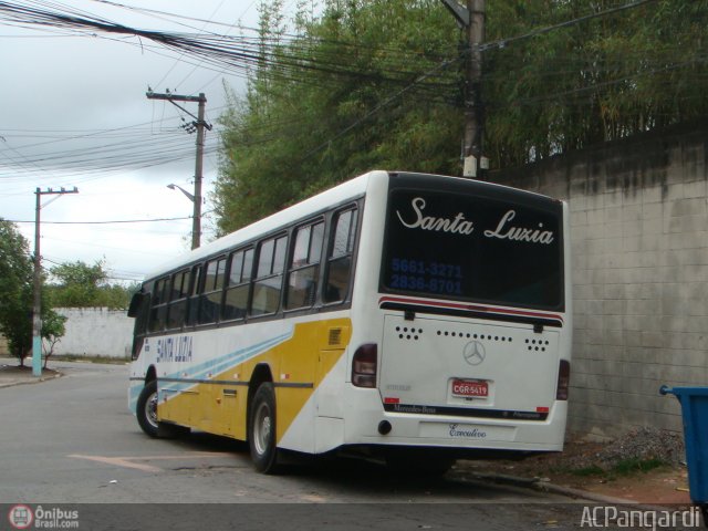 Santa Luzia Transportes Rodoviários 1001 na cidade de São Paulo, São Paulo, Brasil, por Antonio Carlos Pangardi. ID da foto: 260054.