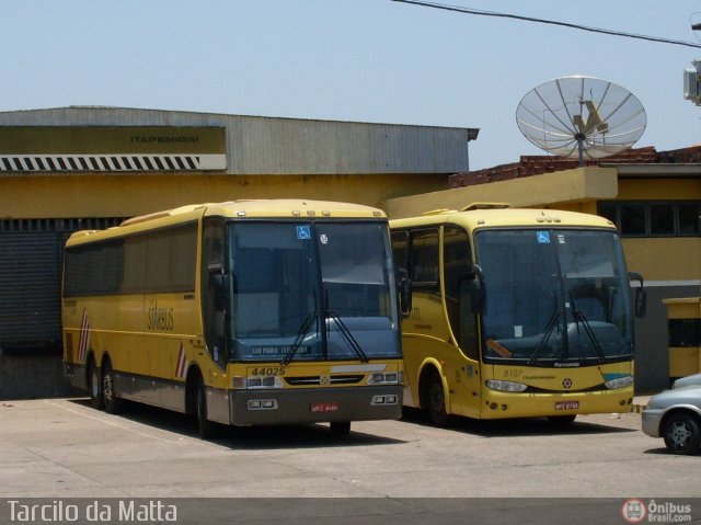 Viação Itapemirim 44025 na cidade de Teresina, Piauí, Brasil, por Tarcilo da Matta. ID da foto: 260151.