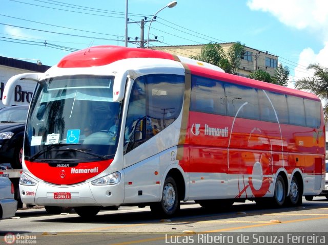 Expresso Itamarati 5909 na cidade de Serra, Espírito Santo, Brasil, por Lucas  Ribeiro. Número da foto: #260744.