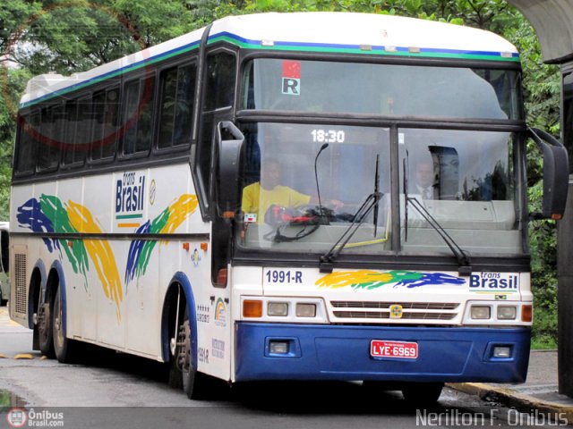 Trans Brasil > TCB - Transporte Coletivo Brasil 1991-R na cidade de São Paulo, São Paulo, Brasil, por Nerilton F.  ônibus. Número da foto: #261290.