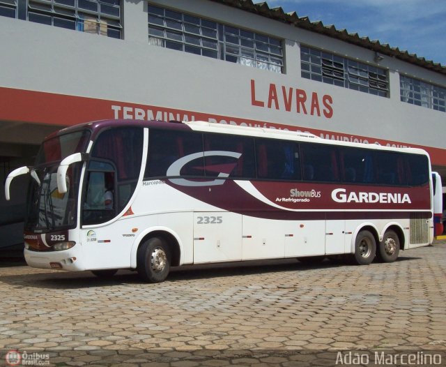 Expresso Gardenia 2325 na cidade de Lavras, Minas Gerais, Brasil, por Adão Raimundo Marcelino. ID da foto: 261203.