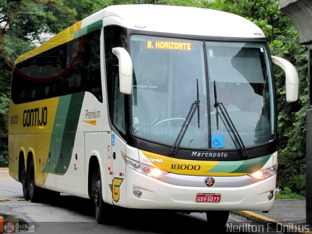 Empresa Gontijo de Transportes 18000 na cidade de São Paulo, São Paulo, Brasil, por Nerilton F.  ônibus. Número da foto: #261218.