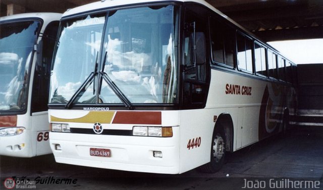 Viação Santa Cruz 4440 na cidade de Jaú, São Paulo, Brasil, por João Guilherme Lopes. Número da foto: #261633.