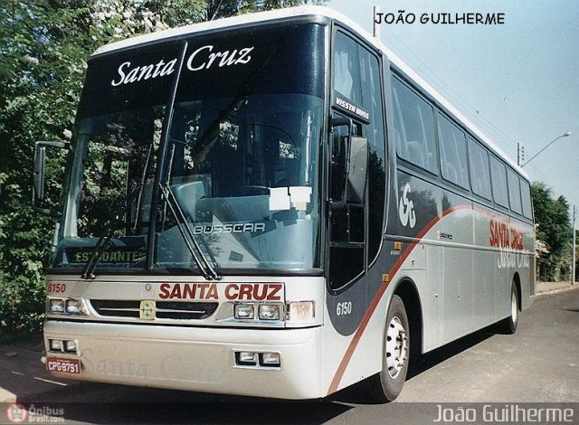 Viação Santa Cruz 6150 na cidade de Jaú, São Paulo, Brasil, por João Guilherme Lopes. Número da foto: #261639.
