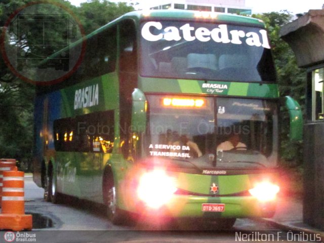 Catedral Turismo 3657 na cidade de São Paulo, São Paulo, Brasil, por Nerilton F.  ônibus. ID da foto: 262081.