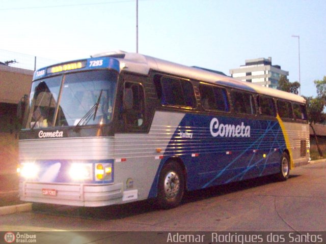 Viação Cometa 7293 na cidade de São Paulo, São Paulo, Brasil, por Adems  Equipe 19. ID da foto: 261720.