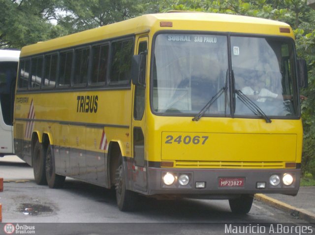 Viação Itapemirim 24067 na cidade de São Paulo, São Paulo, Brasil, por Mauricio A. Borges. Número da foto: #262816.