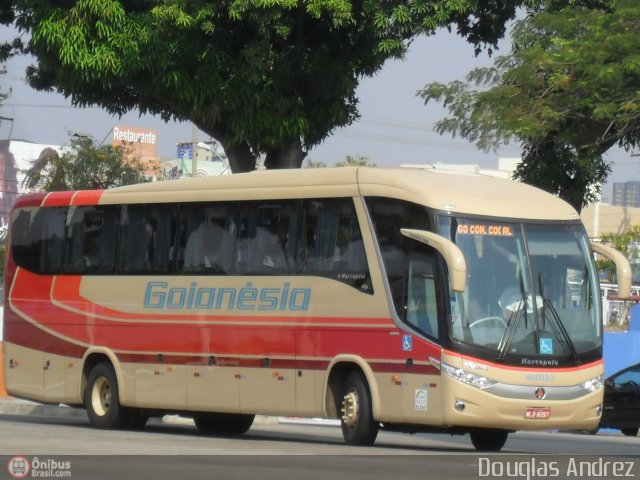 Auto Viação Goianésia 165003-3 na cidade de Goiânia, Goiás, Brasil, por Douglas Andrez. ID da foto: 262839.